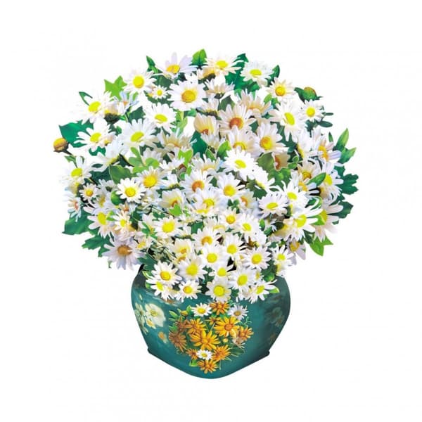3D Pop-up Blomster Lykønskningskort - Naturens Delikatesser