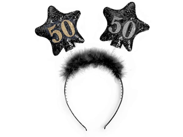 Tähtipanta 50, musta (1 pkt / 40 kpl)