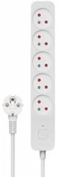 Pagarinātājs Savio Power Strip 5 Sockets 3m