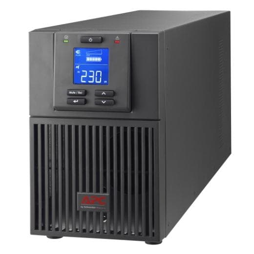 UPS APC, "Smart-UPS RV", Online cu sinusoida pura, mini tower, 3000VA/2400W, AVR, IEC x 6, display LCD,"SRV3KI" (timbru verde 40 lei) Sort