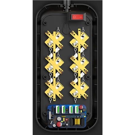 ColorWay | 10 A | Power Socket | CW-CHE64B | 17 W