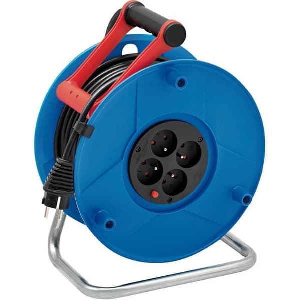 Brennenstuhl Kabelupprullare Standard S 50m (Cablepilot) - fransk tillverkning