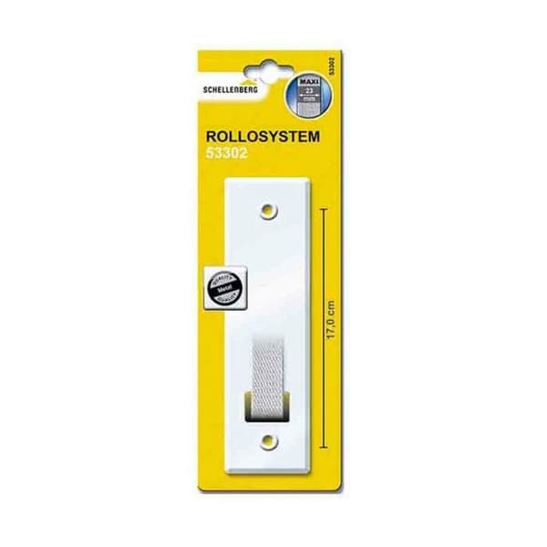 Rullplatta - AVSTÅND - 17cm - Vit - Underlättar rullning - Såld styckvis