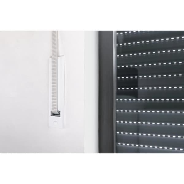 Schellenberg 11405 Bandupprullare för infälld rulljalusi Maxi, 23 mm, skruvhålsavstånd 21,5 cm