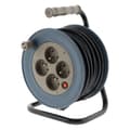 Miniatyrbild 2 av 3: 3G elektrisk rulle 15m + 4 T-uttag - taupe