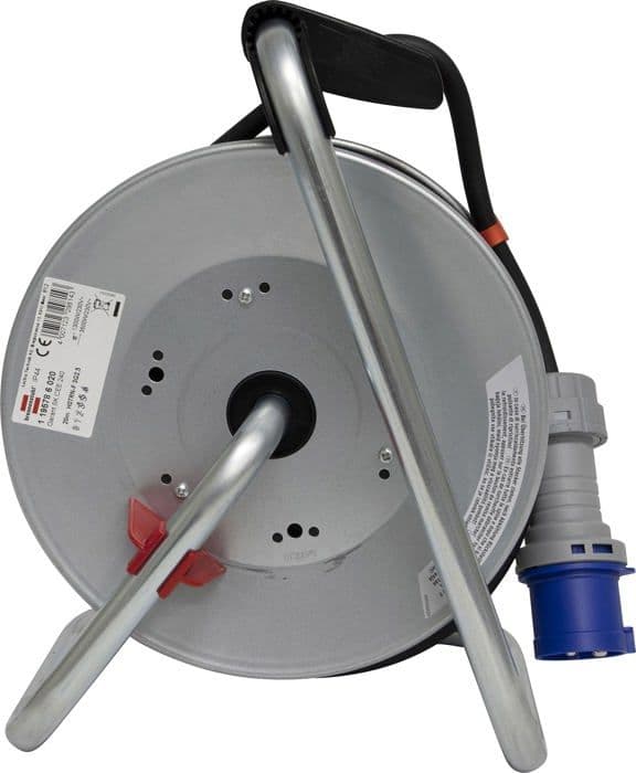 Brennenstuhl Winder - 1195786020 - Kabelvindare med flera uttag, 230 V, Silver