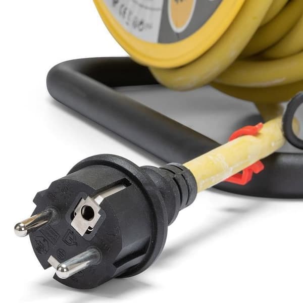PRO rulle - VELAMP - 4 uttag - H07RN-F3G2.5 - 25m - NF - CE - IP44