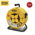 Miniatyrbild 1 av 4: PRO rulle - VELAMP - 4 uttag - H07RN-F3G2.5 - 25m - NF - CE - IP44