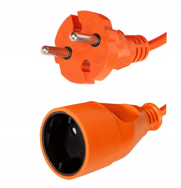 Puutarhan jatkojohdon rakentaminen 15m 2x1mm2 2500W
