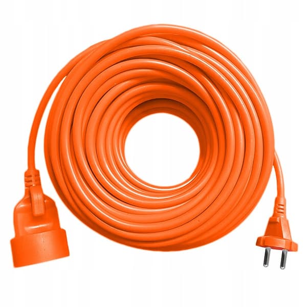 Puutarhan jatkojohdon rakentaminen 15m 2x1mm2 2500W