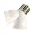 Miniatyrbillede 1 af 2: Fatningsdeleradapter 2xE27