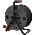 Miniatyrbild 3 av 4: Enrouleur - QUARX - Bricolage - 40m, H07RN-F 3G2,5mm², tambour métallique