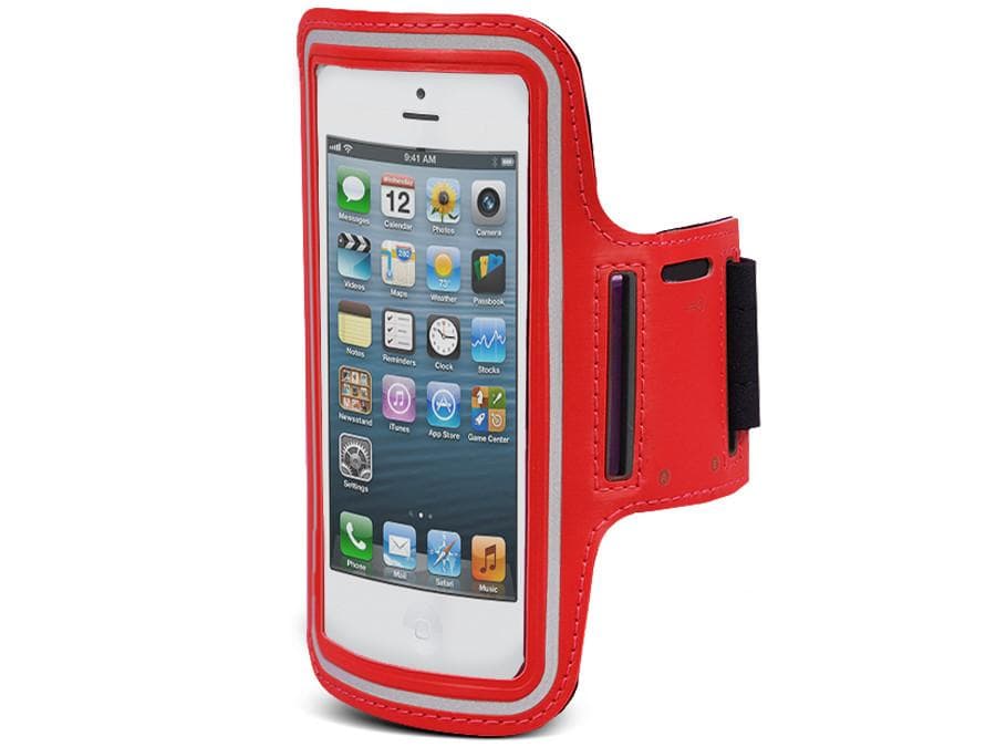 Shoulder phone case Red 4.8 "Maclean MC-405 R