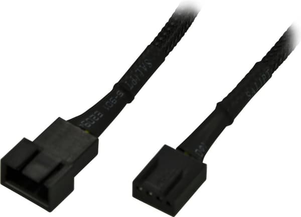 AKASA förlängningskabel för 4-pins fläktar 0,3m