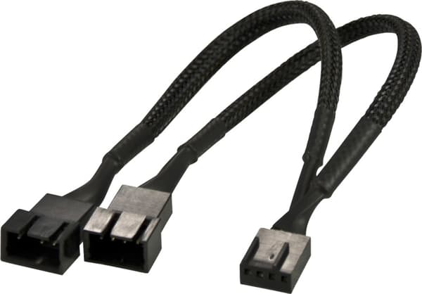 Akasa splitter for PWM-vifter, 1x4-pinners ha til 2x4-pinners ho