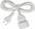 Pikkukuva 1 / 2: Brennenstuhl maadoittam.laitekaapeli, CEE 7/16 - IEC 60906-1, 5m, valk