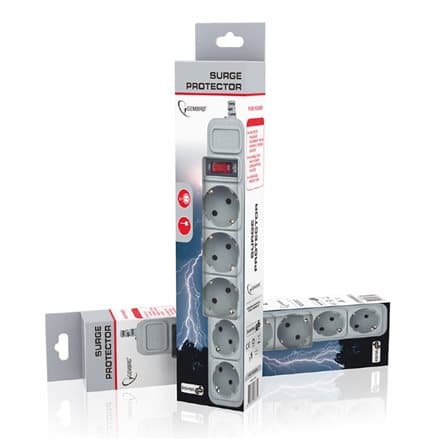 Power Cube SPG3-B-6C surge protector, 5 sockets, 6ft