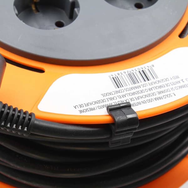 Tm Electron Kabelrulle Tmuad250 4 Outlets 50 M Gylden