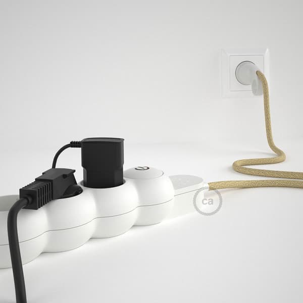 Creative Cables Strömlist Kabel Rn M1f4b05rn06 Jute 06 5 M Durchsichtig 5 m