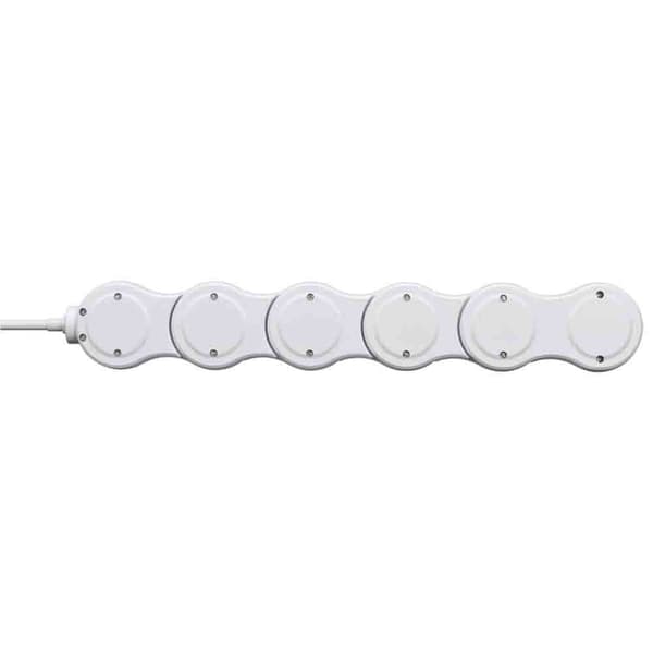 Brennenstuhl Strøms Strimmel Vario-power 5 Outlets Med Kontakt Transparent
