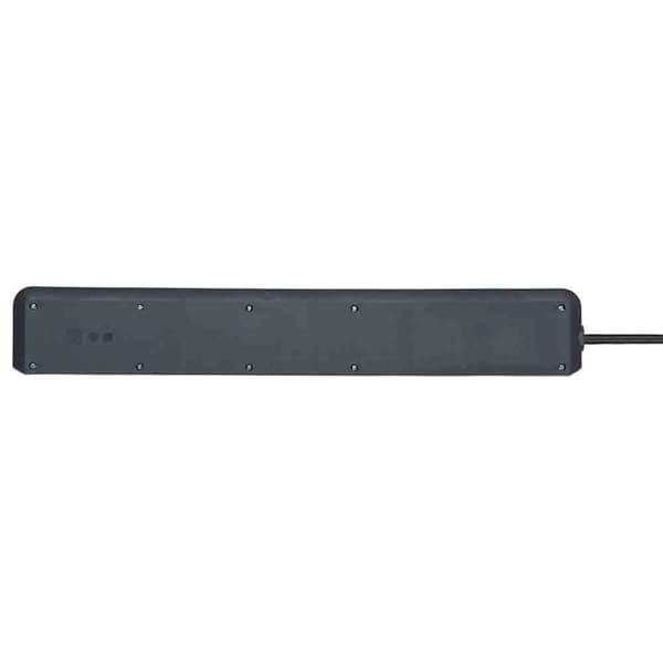 Brennenstuhl Jatkojohtoon Secure-tec Ip20 H05vv-f 3g1.5 3 M 6 Pistorasiat Kanssa Vaihtaa Hopeinen