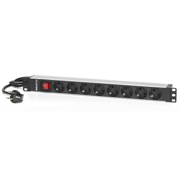 Salicru Sps 8 Socket Pdu Sch/sch Sort,Søvfarvet