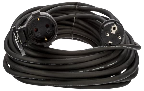 Nordic Quality Förlängningskabel H05RR-F 3G1,5 20m