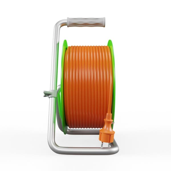 AWTOOLS FORLÆNGERKABEL TROMLE HAVELINJE 15m 3x1mm 10A / 2300W