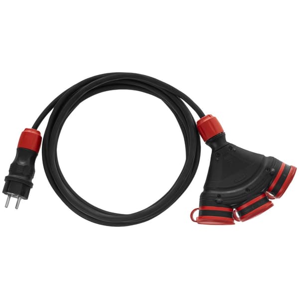 AWTOOLS EXTREME FORLÆNGERKABEL 30m 3x2,5mm 3 STIKkontakter IP54 16A/4000W