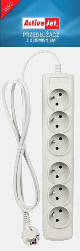 Activejet 6GNU - 3M - S strømskinne med ledning