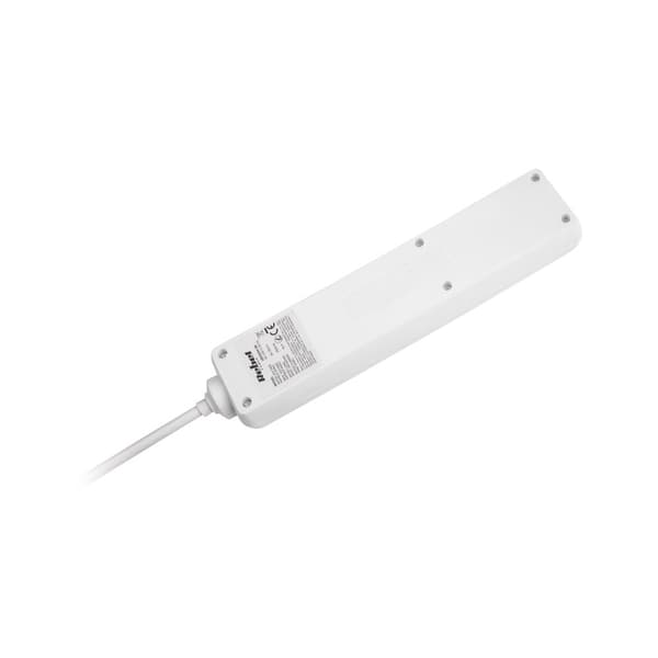 Rebel forlængerledning med 5 stikkontakter, ingen kontakt, 3 m (1,5 mm)