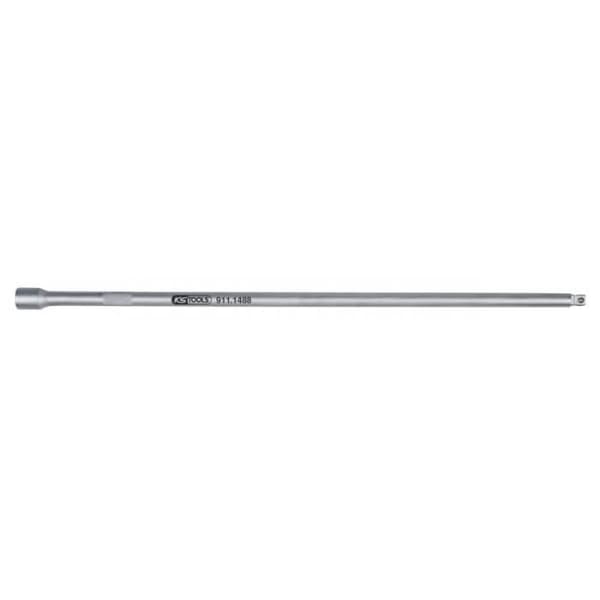 Vinklad förlängning - KS TOOLS - 911.1549 - 600 mm - 1 uttag - Grå