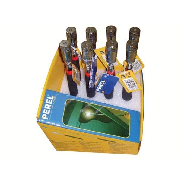 Magnetisk gripförlängning - PRESENTATION - Teleskopmodell - Kraftig magnet - LED-lampa - 80cm