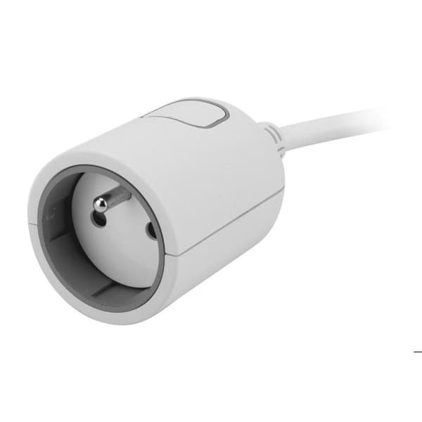 Rallonge elektrisk EASYEJECT L.3m - Automatisk utdragningsknapp - Vit - Thomson