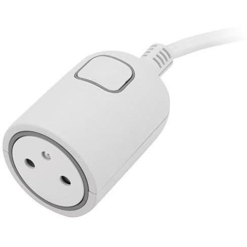 Rallonge elektrisk EASYEJECT L.3m - Automatisk utdragningsknapp - Vit - Thomson