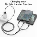 Miniatyrbild 4 av 6: Multikabel med flera kontakter, 5 i 1 Universell Kabel [1.2M/2-pack] Multiladdningskabel med Lightning + USB C + Micro