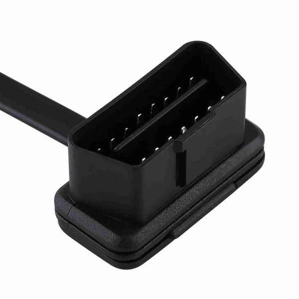 Auton auto 16-nastainen uros-naaras OBD2-jatkokaapelin diagnostiikkasovitin, pituus 100 cm/39 tuumaa
