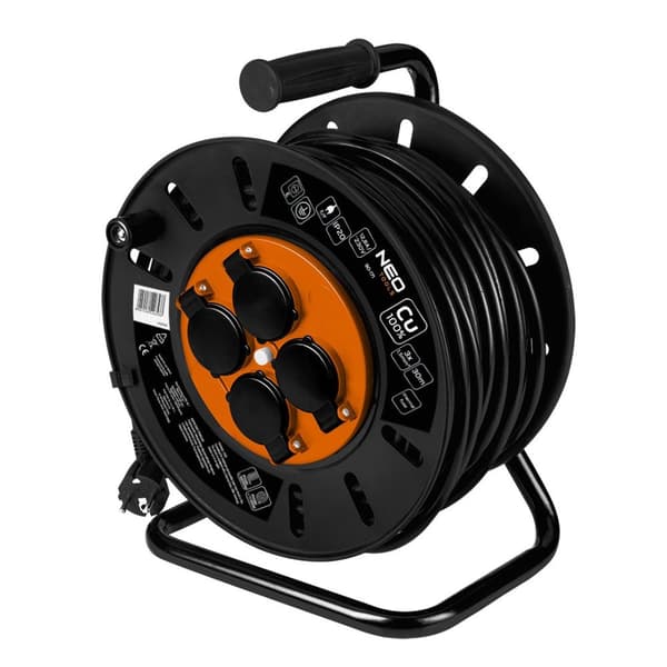 Kabeltromle 30m, 3x1,5mm2