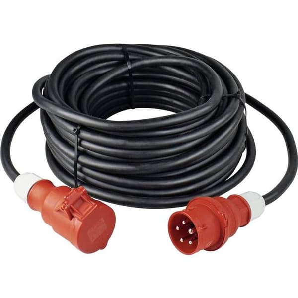 CEE-förlängningskabel 32A - 25m H07RN-F 5G4, 400 V per 6