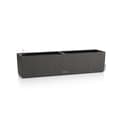 Miniatyrbild 1 av 3: LECHUZA BALCONERA Stone 80 ALL-IN-ONE Planterkruka Svart