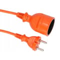 Pikkukuva 2 / 2: AWTOOLS PUUTARHAJATKOJOHTO YKSITTÄINEN PISTORASIA 40m ILMAN MAADOITUSTA / 2x1.0mm / 6A / 230V / 1500W