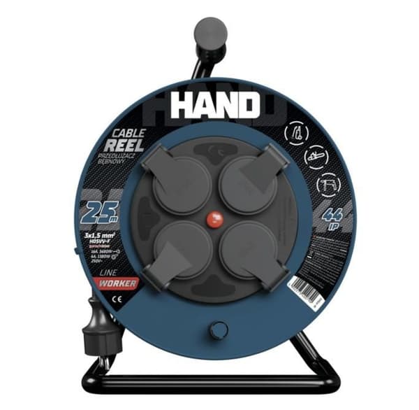 HÅNDT FORLÆNGERKABEL 20m 3x1,5mm 16A / 3680W / IP44