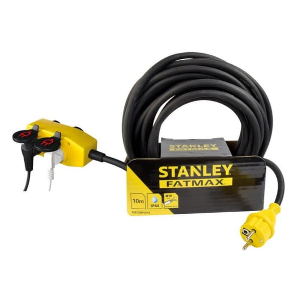 Ralläng Stanley Fatmax 5m - block 4 uttag
