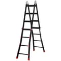 Miniatyrbillede 1 af 9: Teleskopstige, 232-401x46x11 cm, Sort