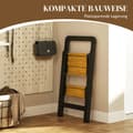 Miniatyrbillede 6 af 9: Trinladder, 44.5x48x86.3 cm, Sort