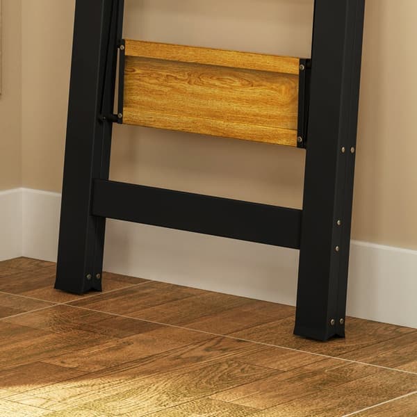 Trinladder, 44.5x48x86.3 cm, Sort