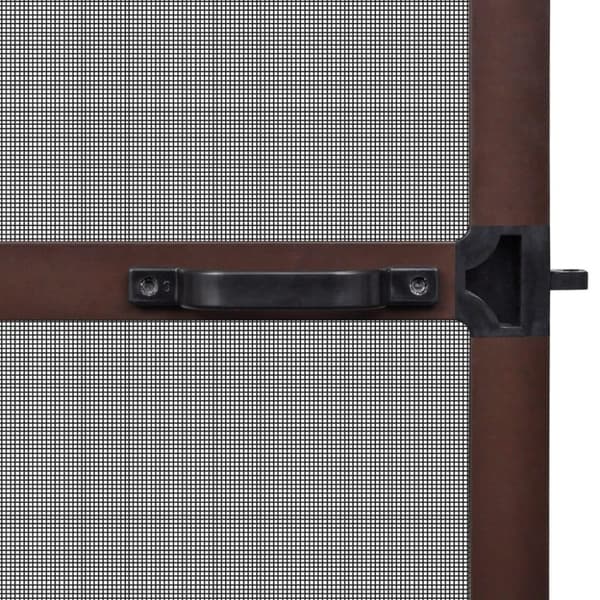 vidaXL hængslet insektnet til dør 120x240 cm hvid