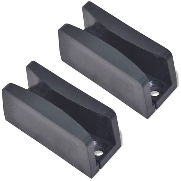 vidaXL Doble Skyvedører Glass