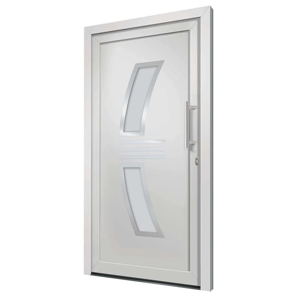 vidaXL hoveddør 98x208 cm hvid