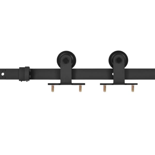 vidaXL skydedør med monteringssæt 80x210 cm massivt fyrretræ